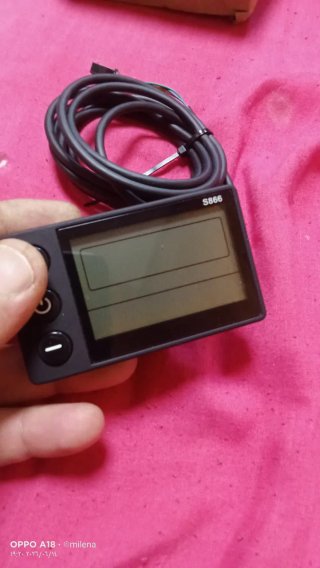 Pantalla S866 para bicicleta eléctrica/patinete