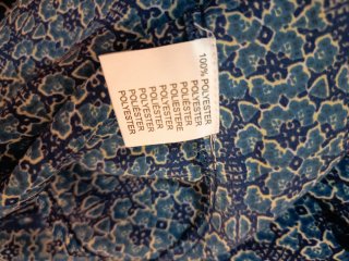 Falda pantalón azul estampado