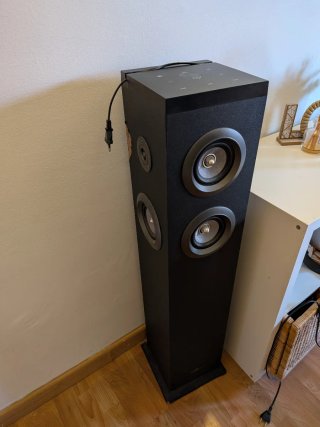 Altavoz bluetooth Torre Negro