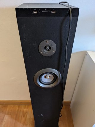 Altavoz bluetooth Torre Negro