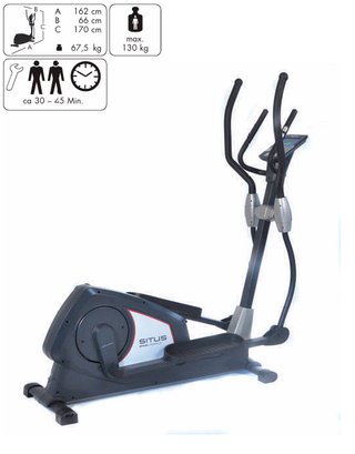Bicicleta Elíptica Kettler Situs Cross-5