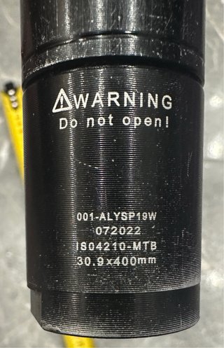 Tija telescópica XLC 30,9mm x 400mm
