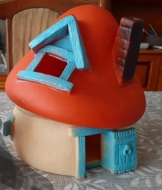Grande Casa Puffi Anni '80