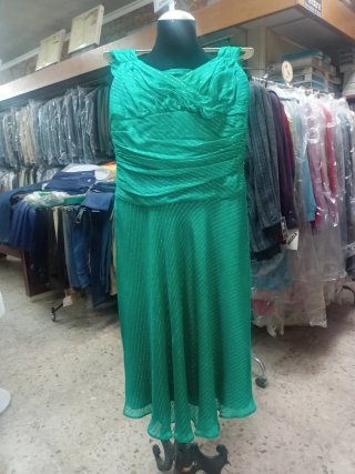 Vestido fiesta verde Caramelo