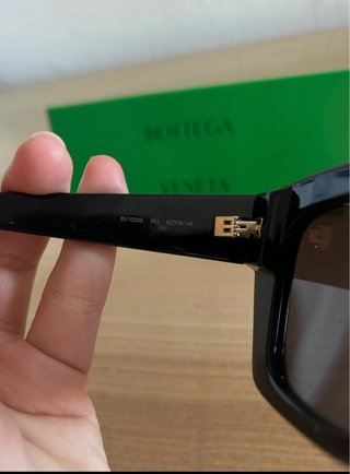 Occhiali da sole Bottega Veneta neri