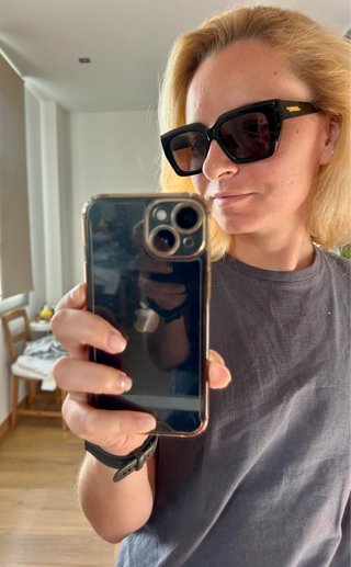Occhiali da sole Bottega Veneta neri