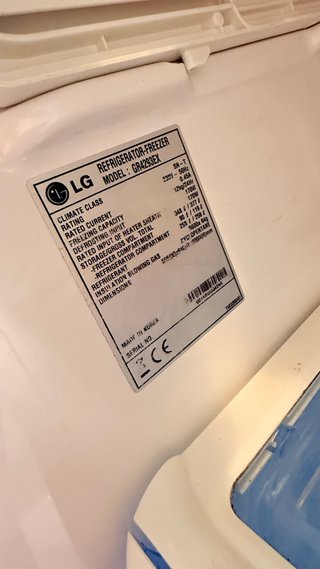 Nevera LG GR4293EX