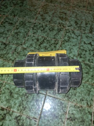 Lote 6 Grifos de Paso de Plástico