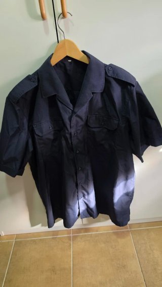Camisa Armada Negra Manga Corta y Manga Larga