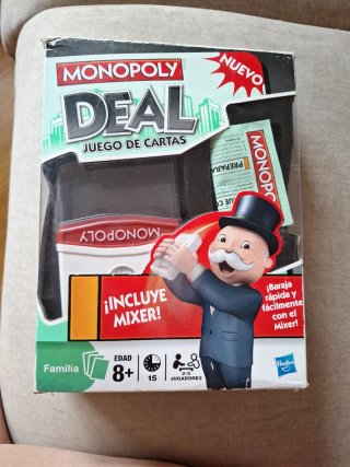 Monopoly Deal Juego de Cartas