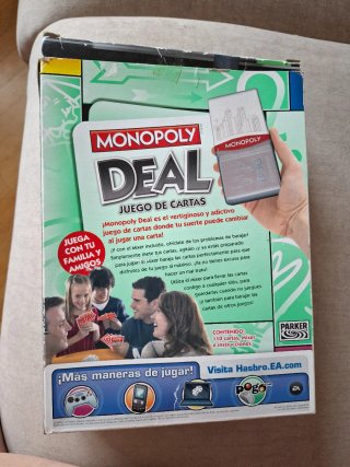 Monopoly Deal Juego de Cartas