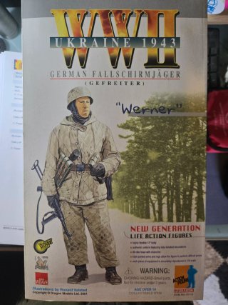 Figura Acción 1/6 WWII Werner
