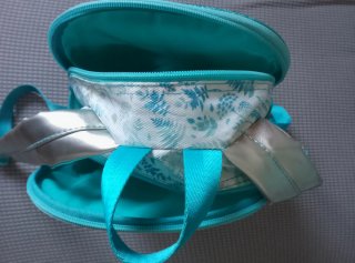 Mochila pequeña reversible Frozen Elsa y Anna