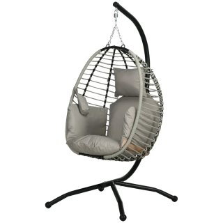 Silla Colgante Cesta Plegable Cojín