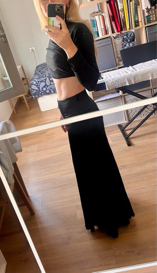 Pantalón Zara elegante negro