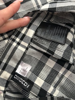 Falda cuadros H&M