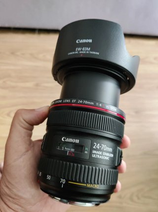 Objetivo Canon EF 24-70mm f/4L IS USM