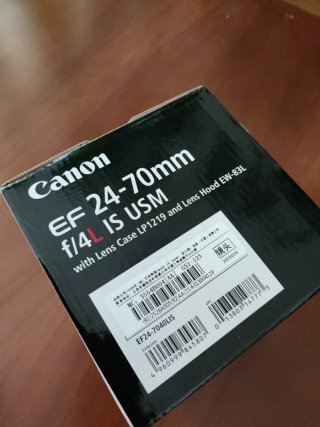 Objetivo Canon EF 24-70mm f/4L IS USM