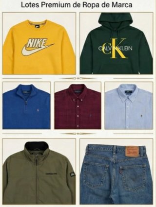 Lotes ROPA DE PRIMERAS MARCAS varias tallas