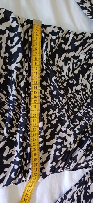 Vestido H&M Talla S Animal Print