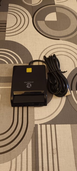 Lector Tarjetas Inteligentes Zoweetek EMV USB
