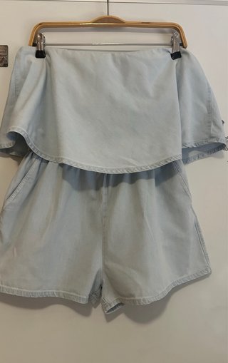 Mono vaquero Calzedonia azul