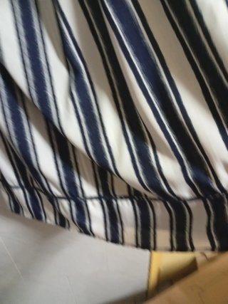 Vestido Verano Rayas Azul Blanco