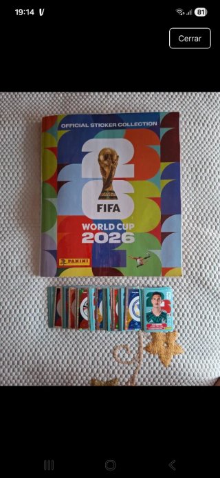 Cromos Panini Mundial FIFA 2026