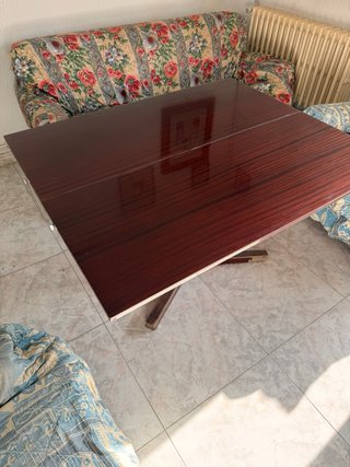 Mesa comedor plegable madera