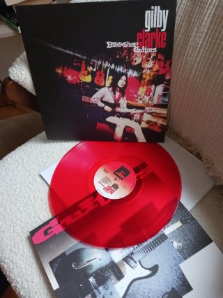GILBY CLARKE "Pawnshop Guitars" LP Red Limit. Edit
