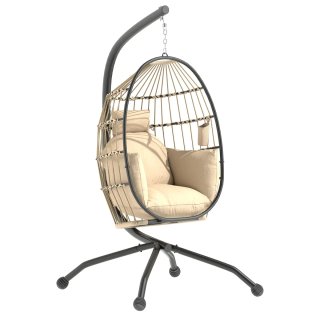 Silla Colgante Cesta Plegable Cojín