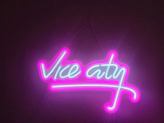 Letrero LED Vice City