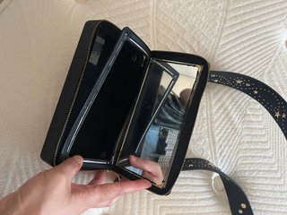 Bolso Dior Negro con Estrellas Doradas