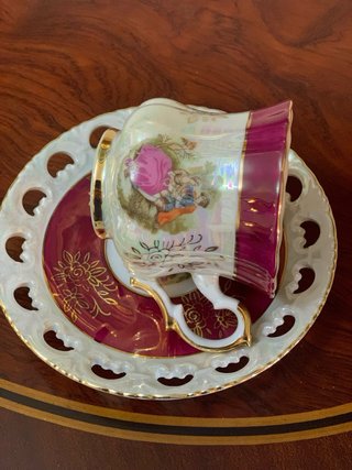 Taza de porcelana