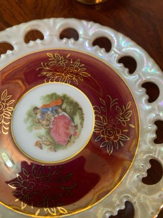 Taza de porcelana