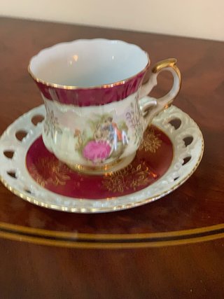 Taza de porcelana