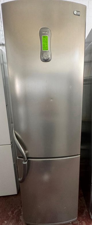 FRIGORÍFICO COMBI NO FROST LG EN ACERO INOXIDABLE