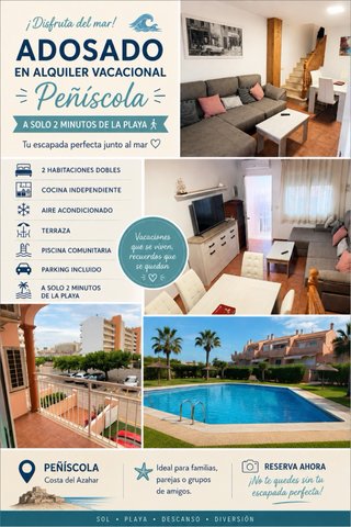 Alquiler vacacional Peñiscola, Benicarló y Vinaroz