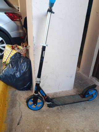 Patinete infantil Oxelo azul . Para niño de 7-12