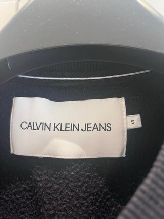 Sudadera Calvin Klein Negra Talla S