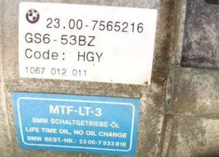Caja cambios manual BMW 335i/135i GS6-53BZ