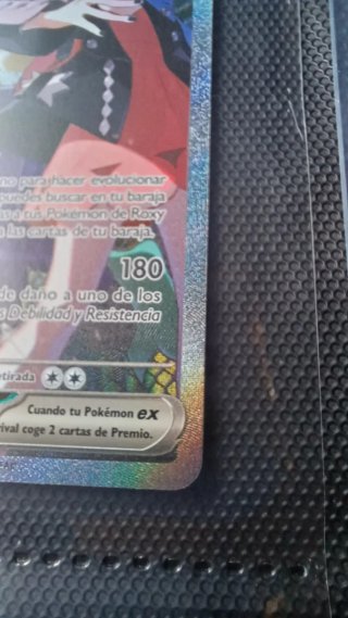 Carta Pokémon Grimmsnarl EX de Roxy 287/217