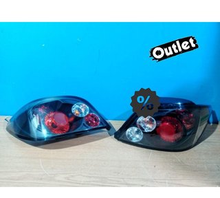 ML PILOTOS PARA PEUGEOT 307 01-07 NEGRO LOOK LEXUS R011626C4