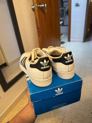 Adidas Superstar Blancas Talla 42