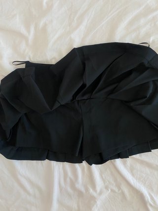 Falda pantalón Zara negra Talla S
