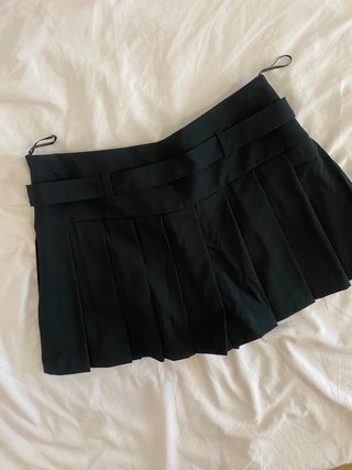 Falda pantalón Zara negra Talla S