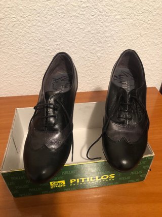 Zapatos Pitillos Negros Talla 39
