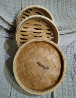 Vaporera de Bambú