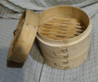Vaporera de Bambú