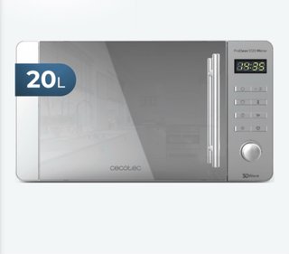 Microondas Cecotec ProClean 20L Grill